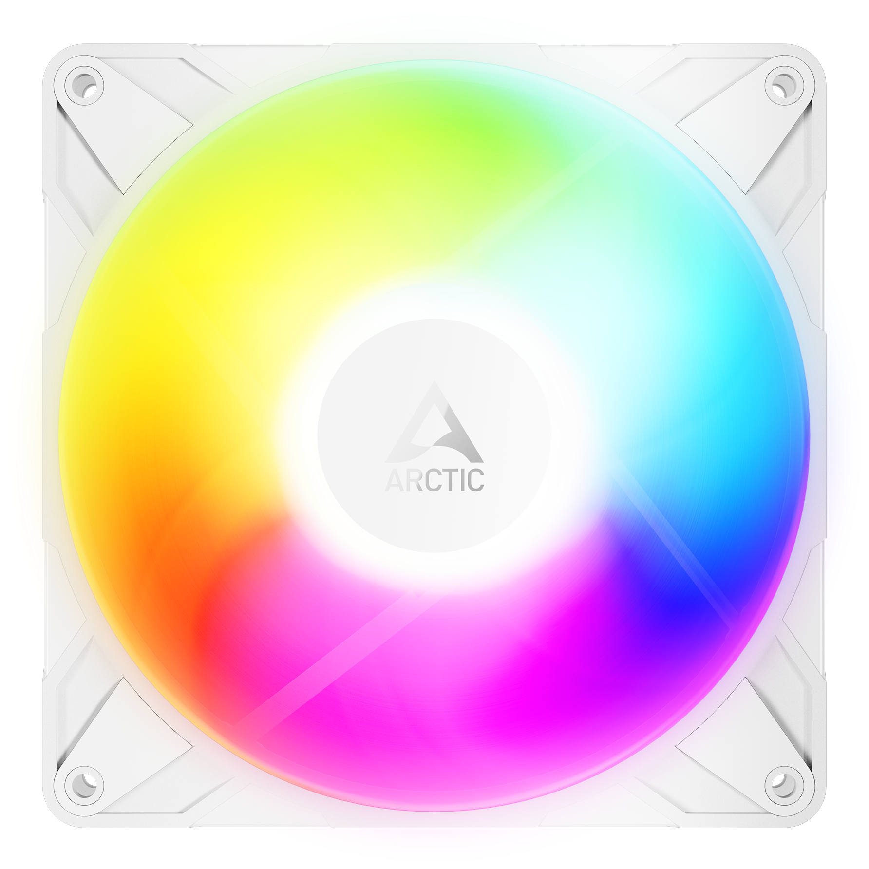 Lot De 3 Ventilateurs De Boitier Arctic P14 Pro Reverse Rgb 14Cm Blanc