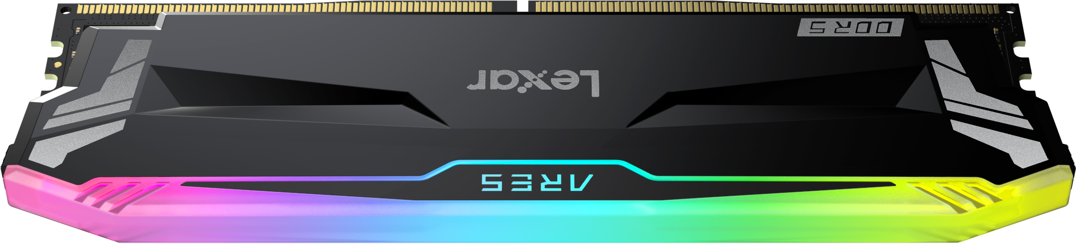 Kit Barrettes Memoire 32Go 2X16Go Dimm Ddr5 Lexar Ares Rgb 6400Mhz Blanc