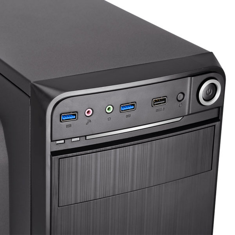 Boitier Moyen Tour Atx Advance Origin Noir