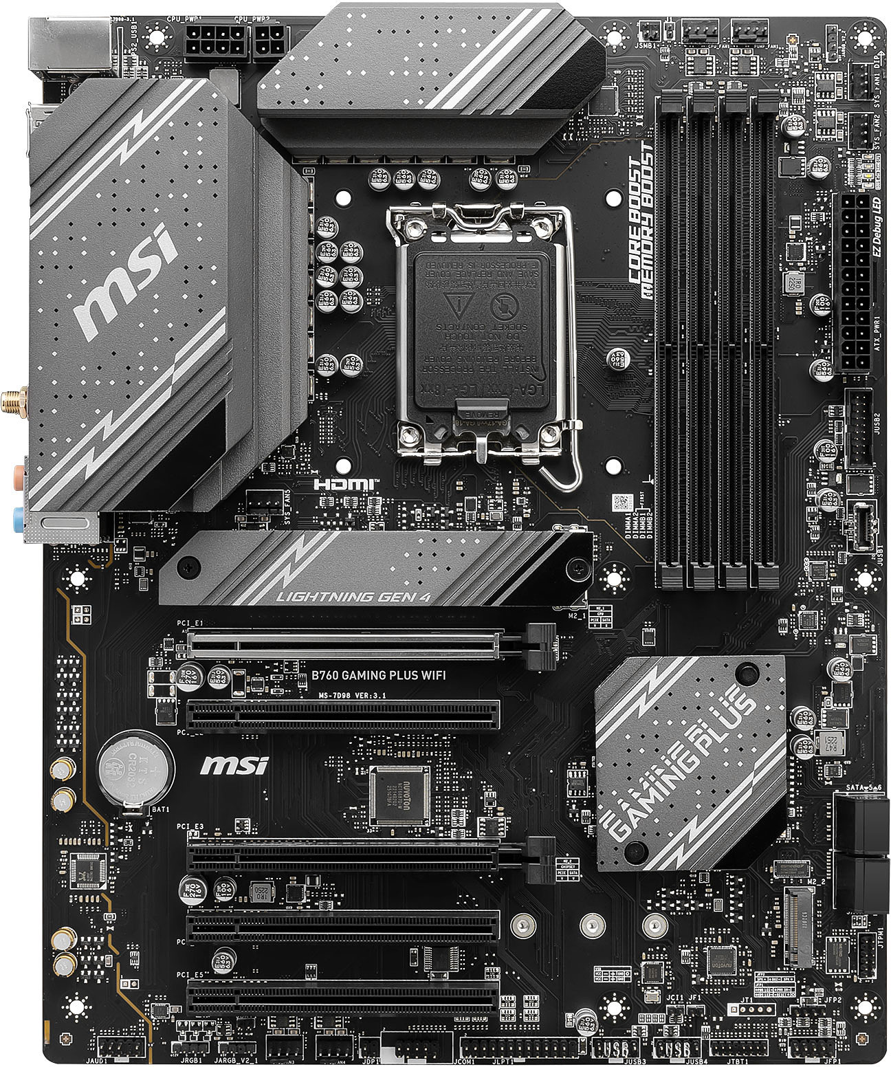 Msi B760 Gaming Plus Wifi Ddr5 Intel Lga 1700