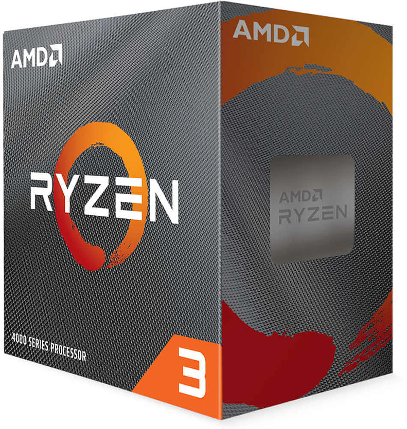 Amd Ryzen 3 4100 4 Ghz Am4 Sans Igpu
