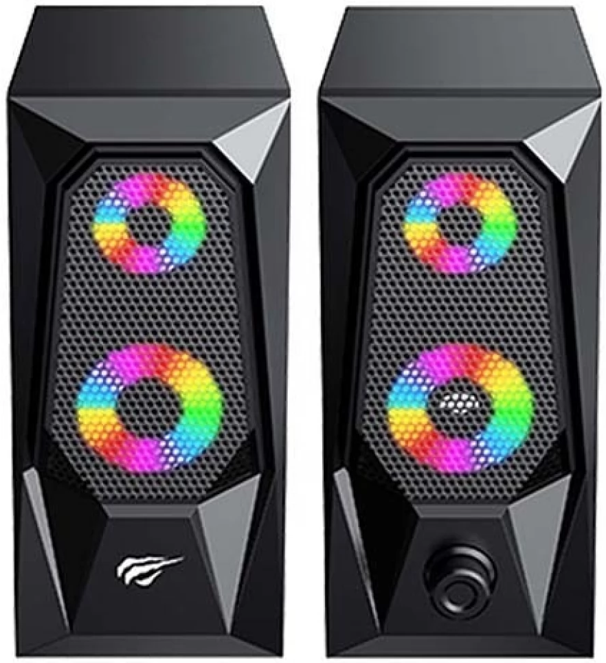 Enceintes Havit Sk208 Pro Rgb Illuminated Noir