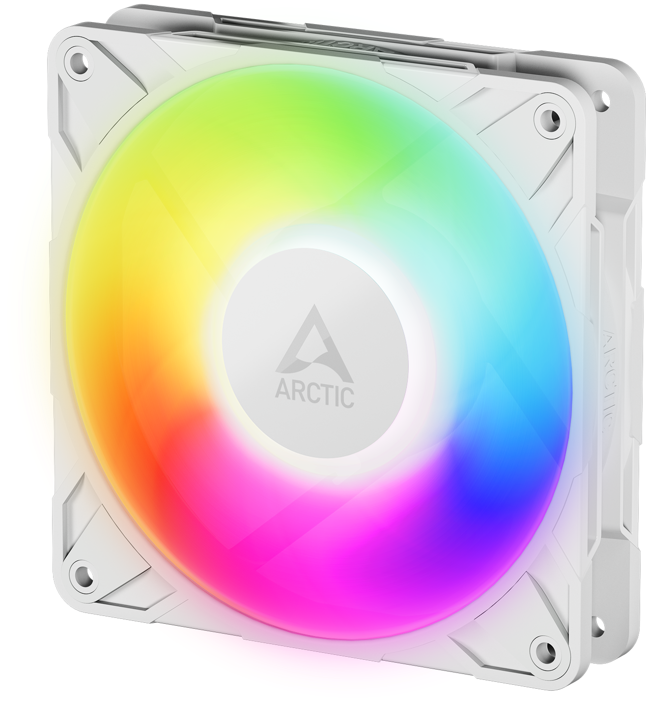 Arctic P12 Pro Pst Rgb 12Cm Blanc