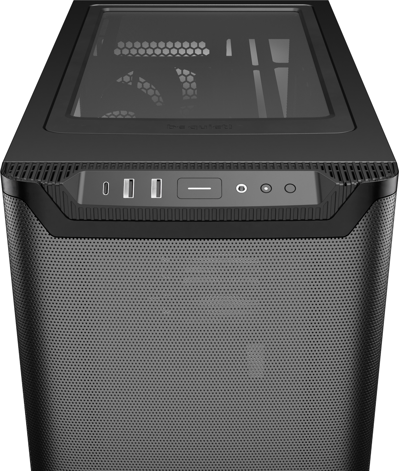 Boitier Moyen Tour Atx Be Quiet Pure Base 501 Airflow Avec Panneau Vitre Noir