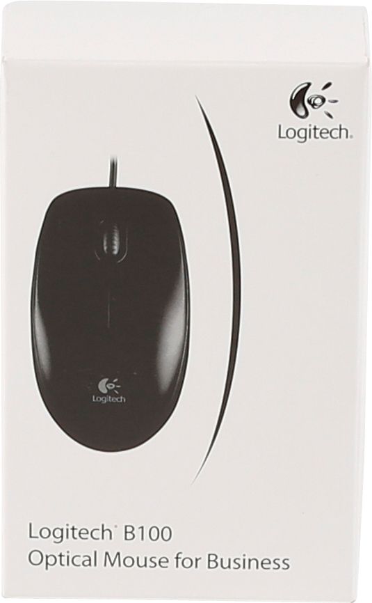 Filaire Logitech B100 Optical Usb Blanc