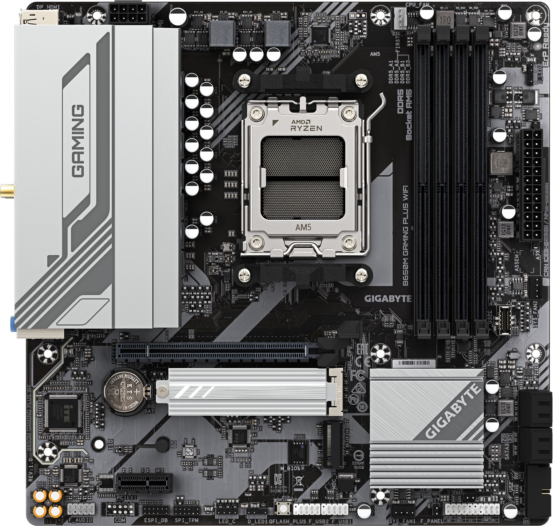 Gigabyte B650M Gaming Plus Wifi Am5 Micro Atx