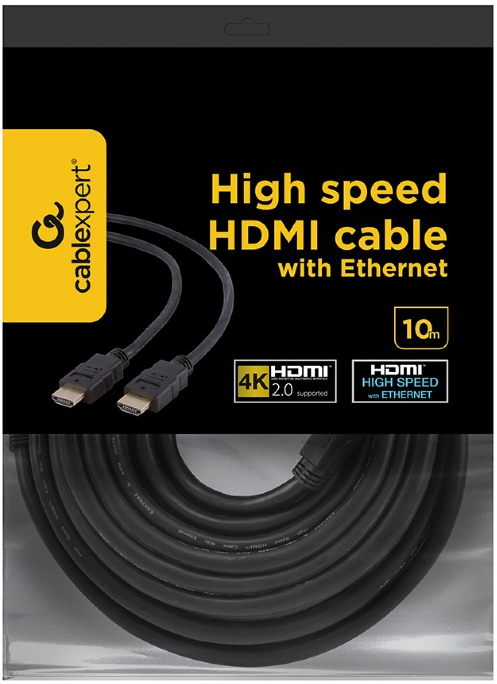 Cable Gembird Hdmi 20 Mm 10M Noir