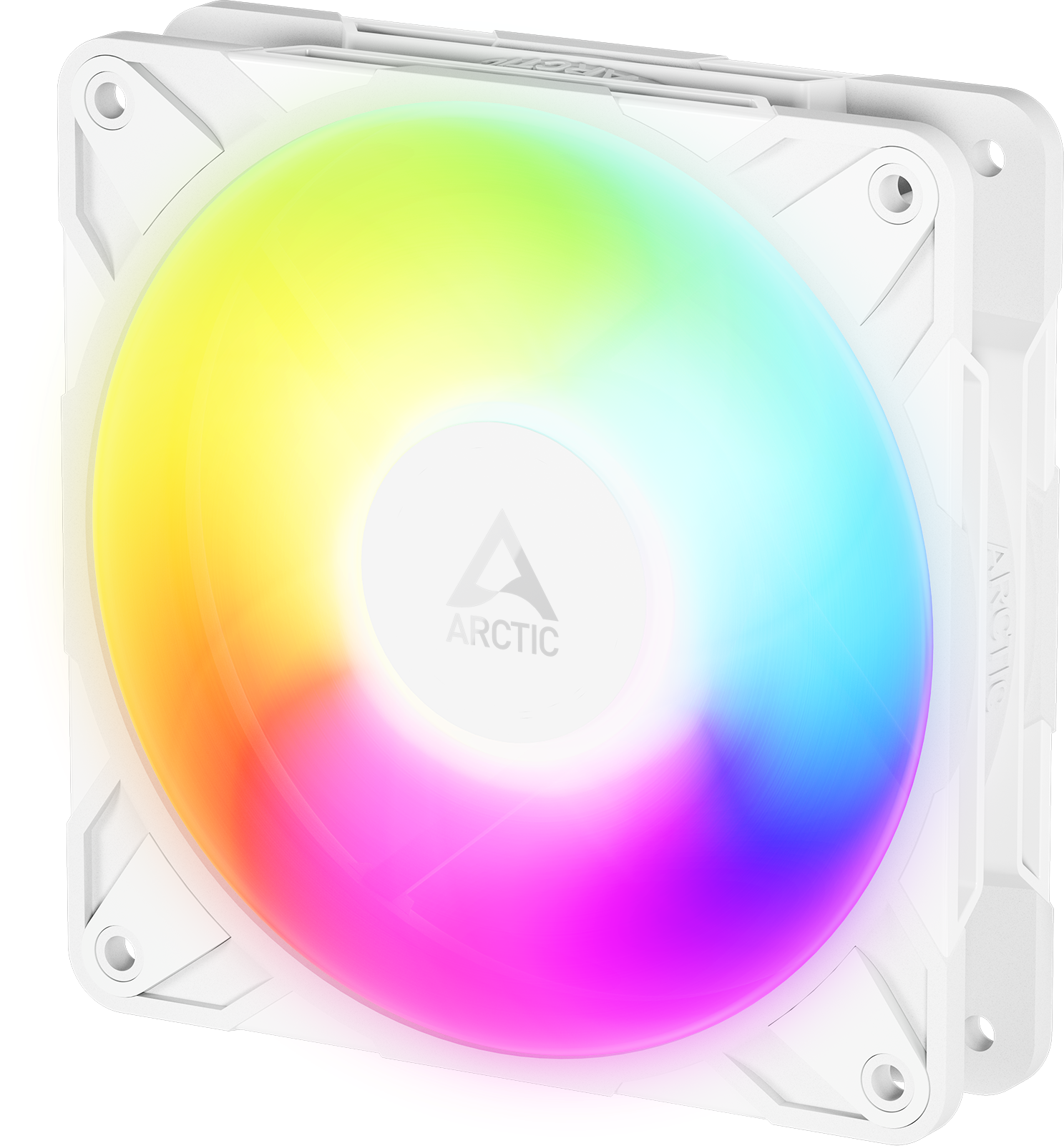 Lot De 3 Ventilateurs De Boitier Arctic P12 Pro Reverse Rgb 12Cm Blanc