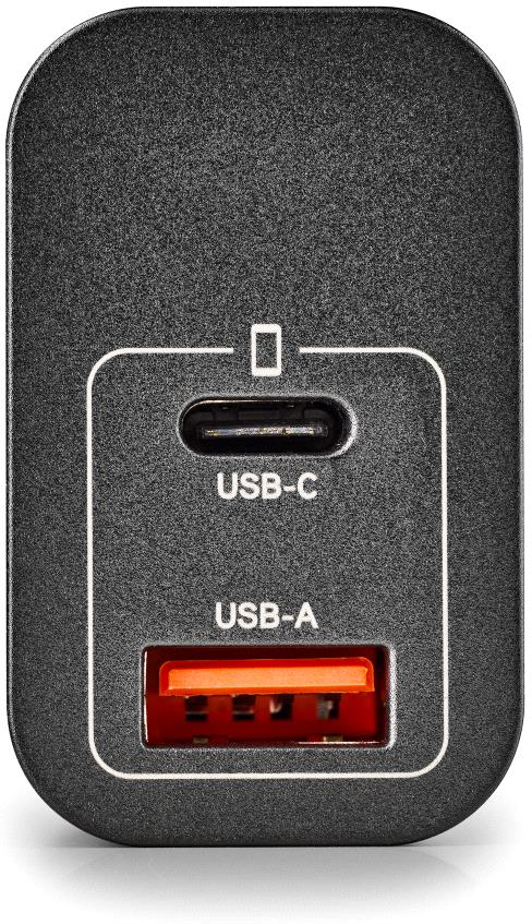Secteur Ngs Era 1X Usb C 1X Usb A 30W Noir