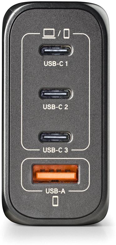 Secteur Ngs Bud 3X Usb C 1X Usb A 140W Noir