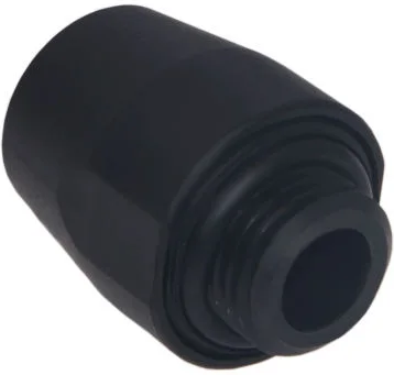 Lot De 6 Raccords A Compression Pour Tube O76127Mm G14 Pouces Alphacool Hf Tpv Nylon Noir