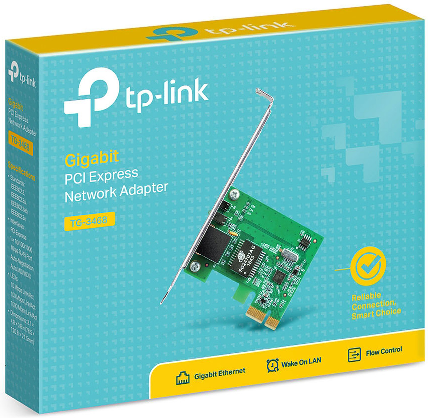 Pcie Rj45 Tp Link Tg 3468 Gigabit
