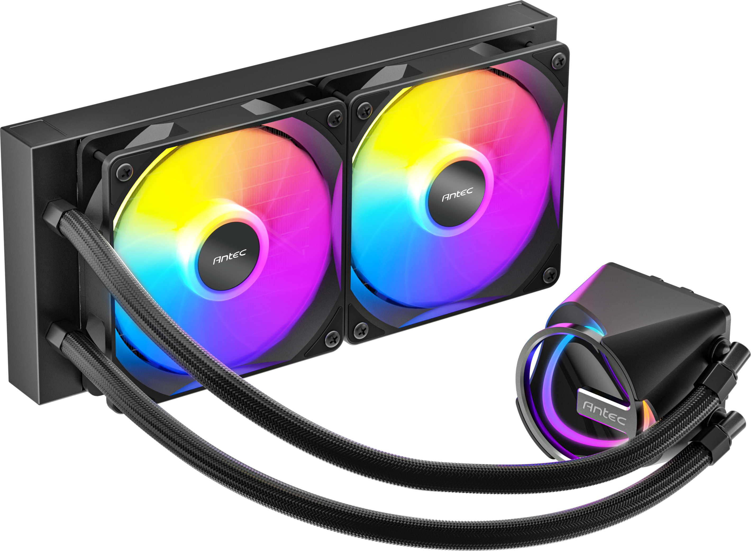 Kit Watercooling Aio Antec Skeleton Rgb 240Mm Noir