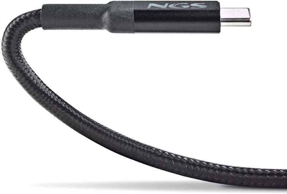 Cable Ngs Knot Usb C Mm 2M 65W Noir
