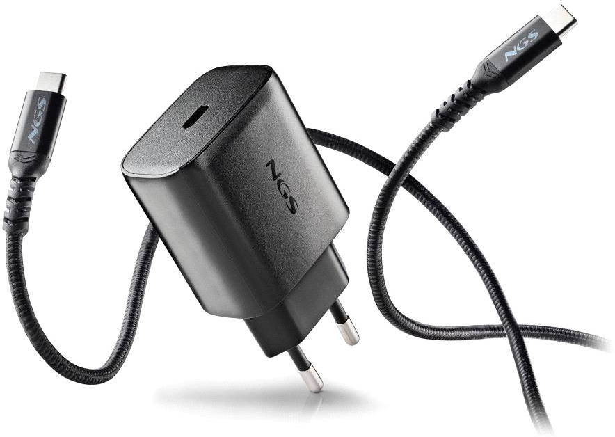 Secteur Ngs Bud 1X Usb C 45W Noir