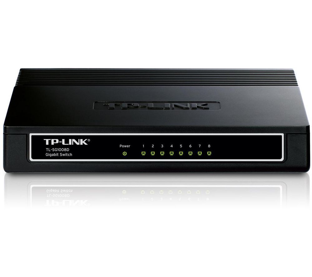 Ethernet Gigabit Tp Link Tl Sg1008D 8 Ports