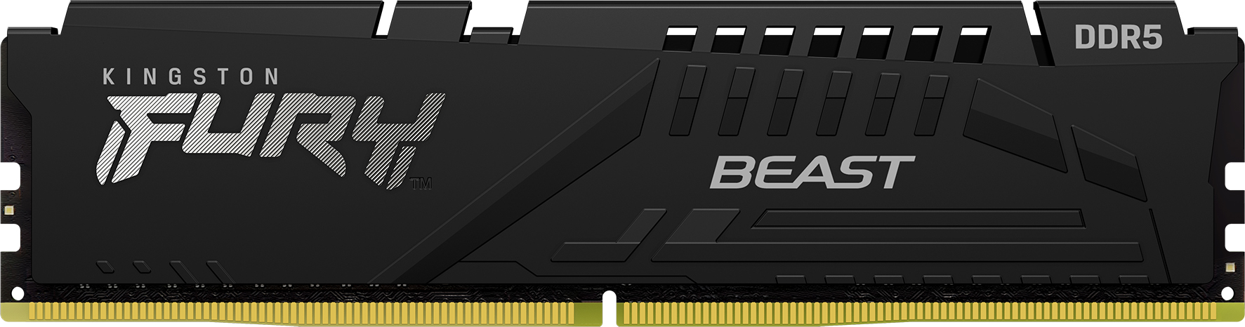 Barrette Memoire 32Go Dimm Ddr5 Kingston Fury Beast 5200Mhz Noir