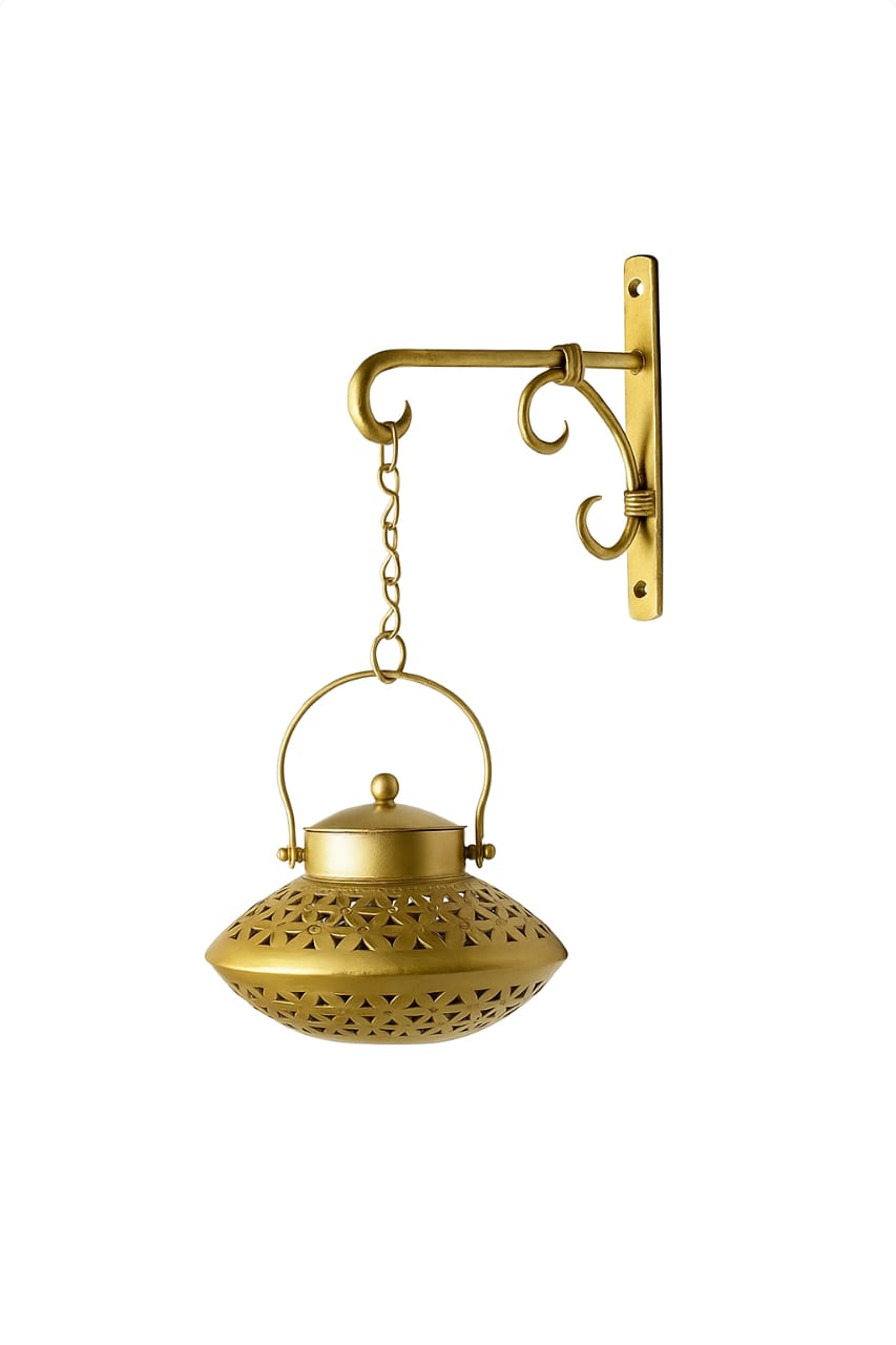 Decorative Gold Hanging Lantern