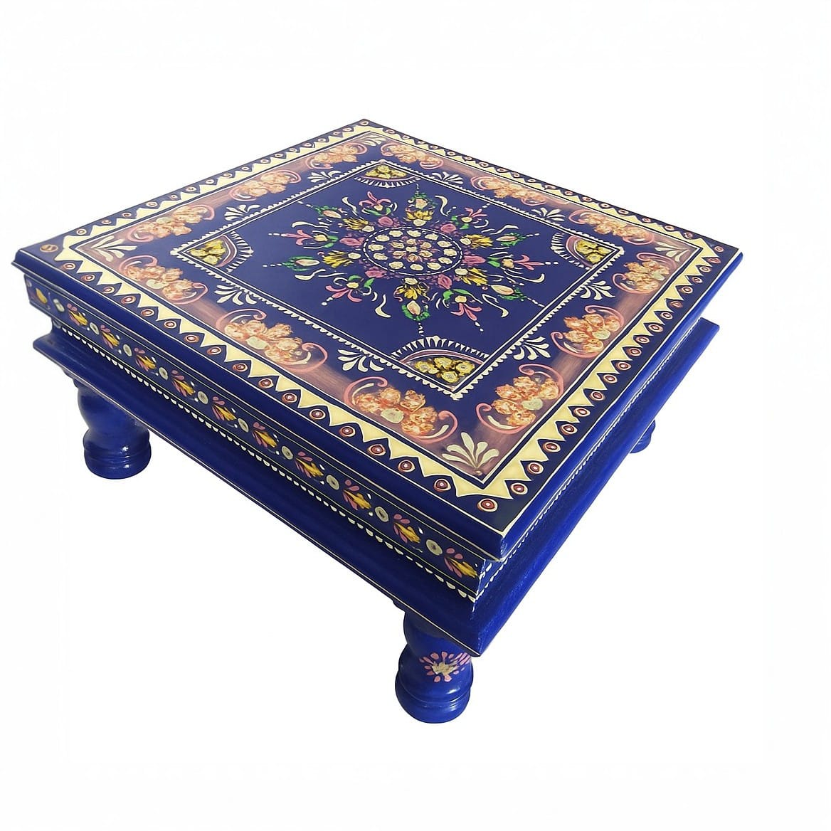 Handcrafted Wooden Chowki