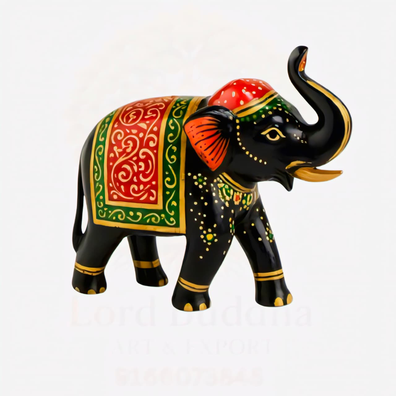 Handcrafted Decorative Elephant Figurine