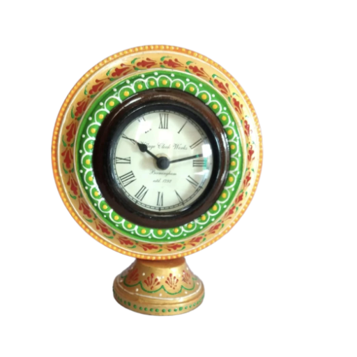 Handcrafted Table Clock