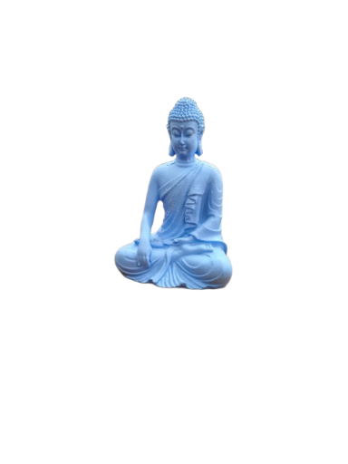 Blue Buddha Statue