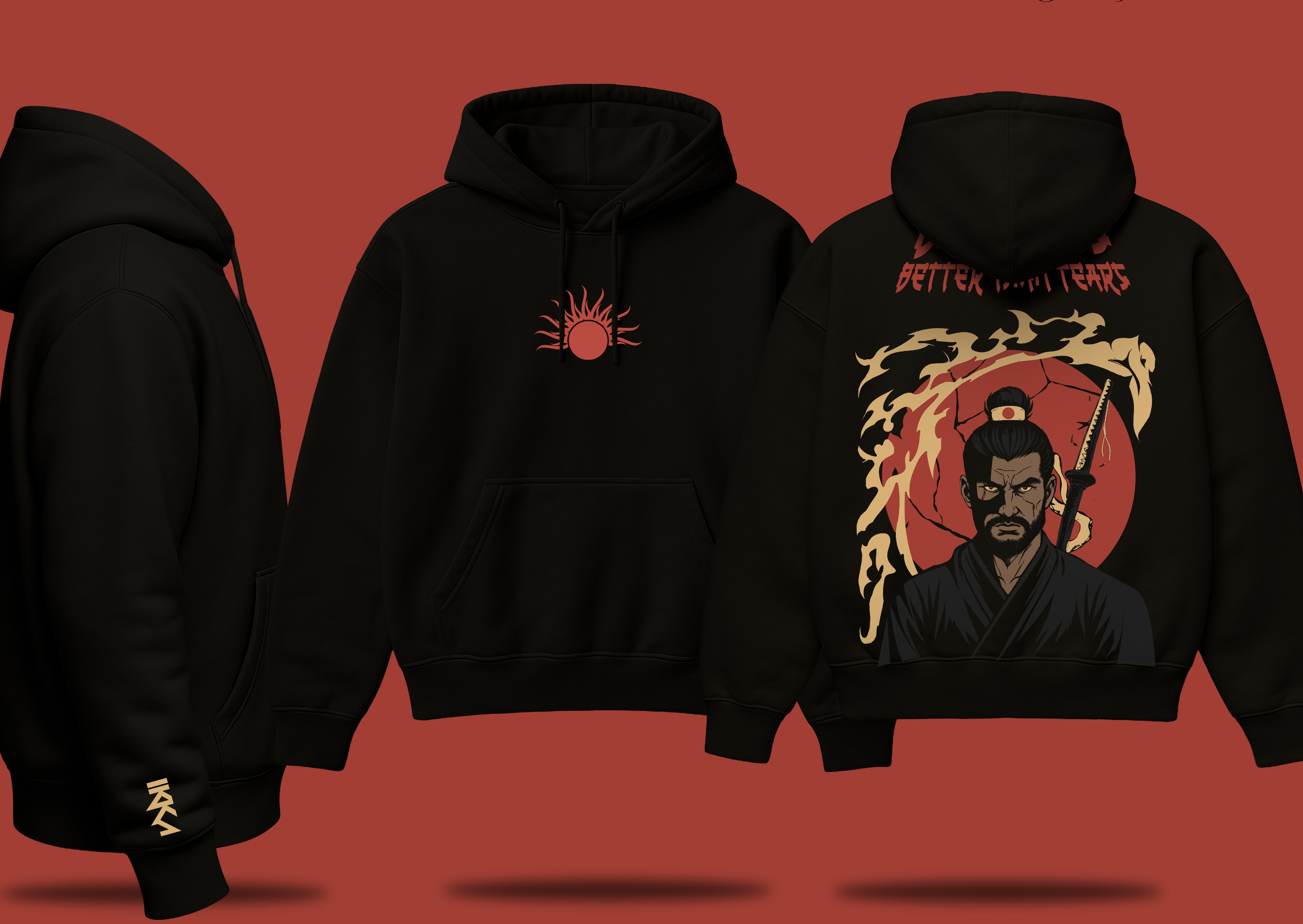 BLOOD IS BETTER THAN TEARS Hoodie