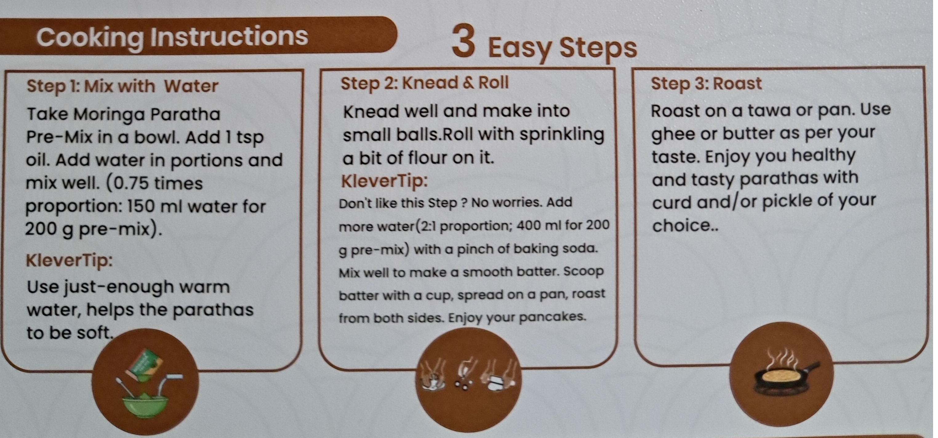 Sahjan Paratha (Moringa Flatbread) Instant Pre-Mix