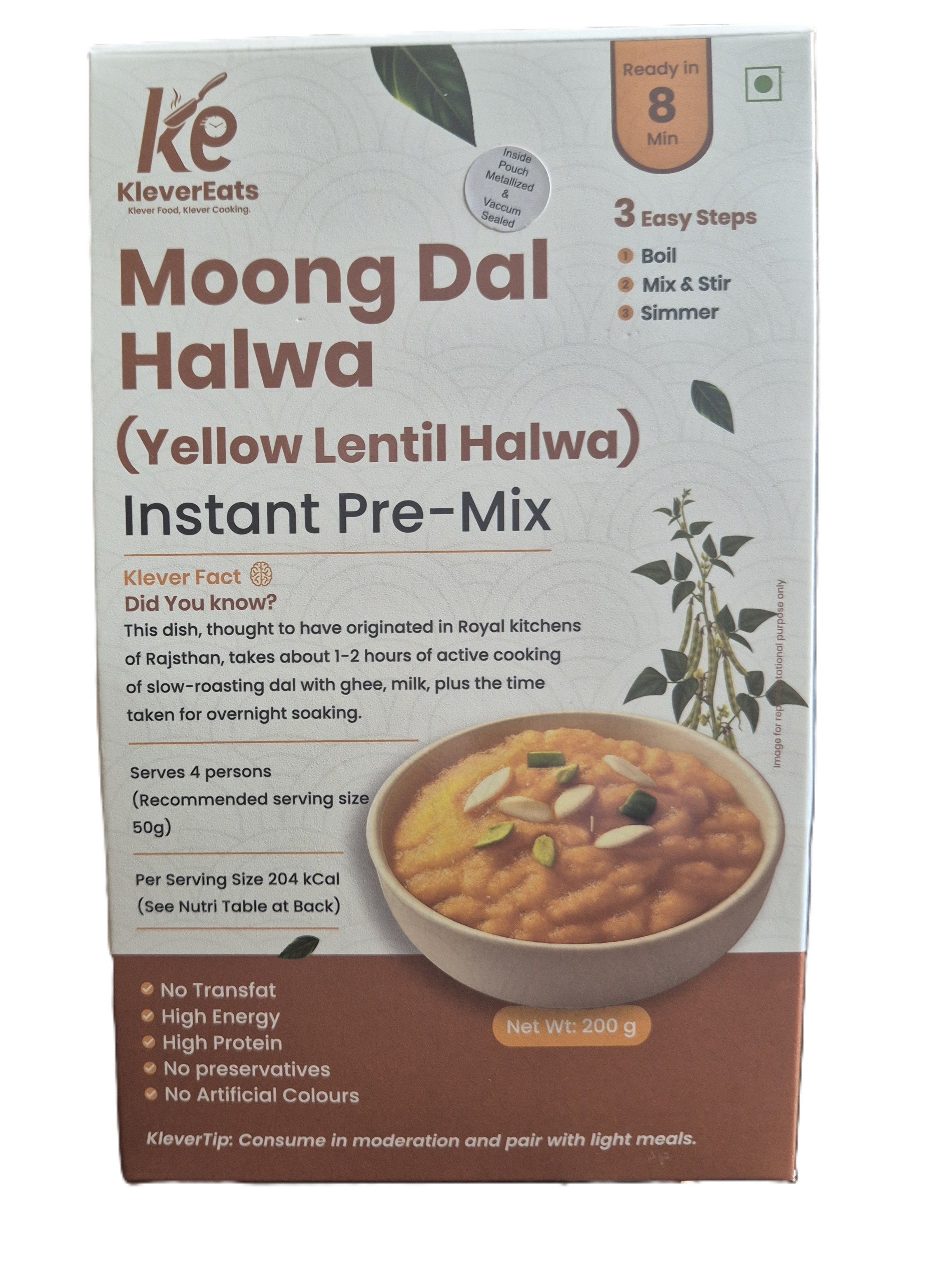 Moong Dal Halwa Instant Pre-Mix