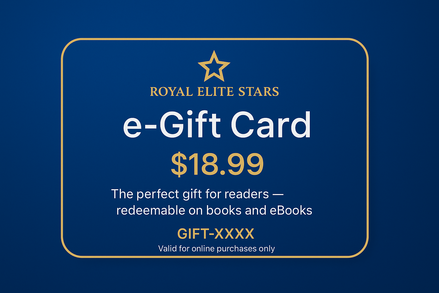 Royal Elite Stars e-Gift Card