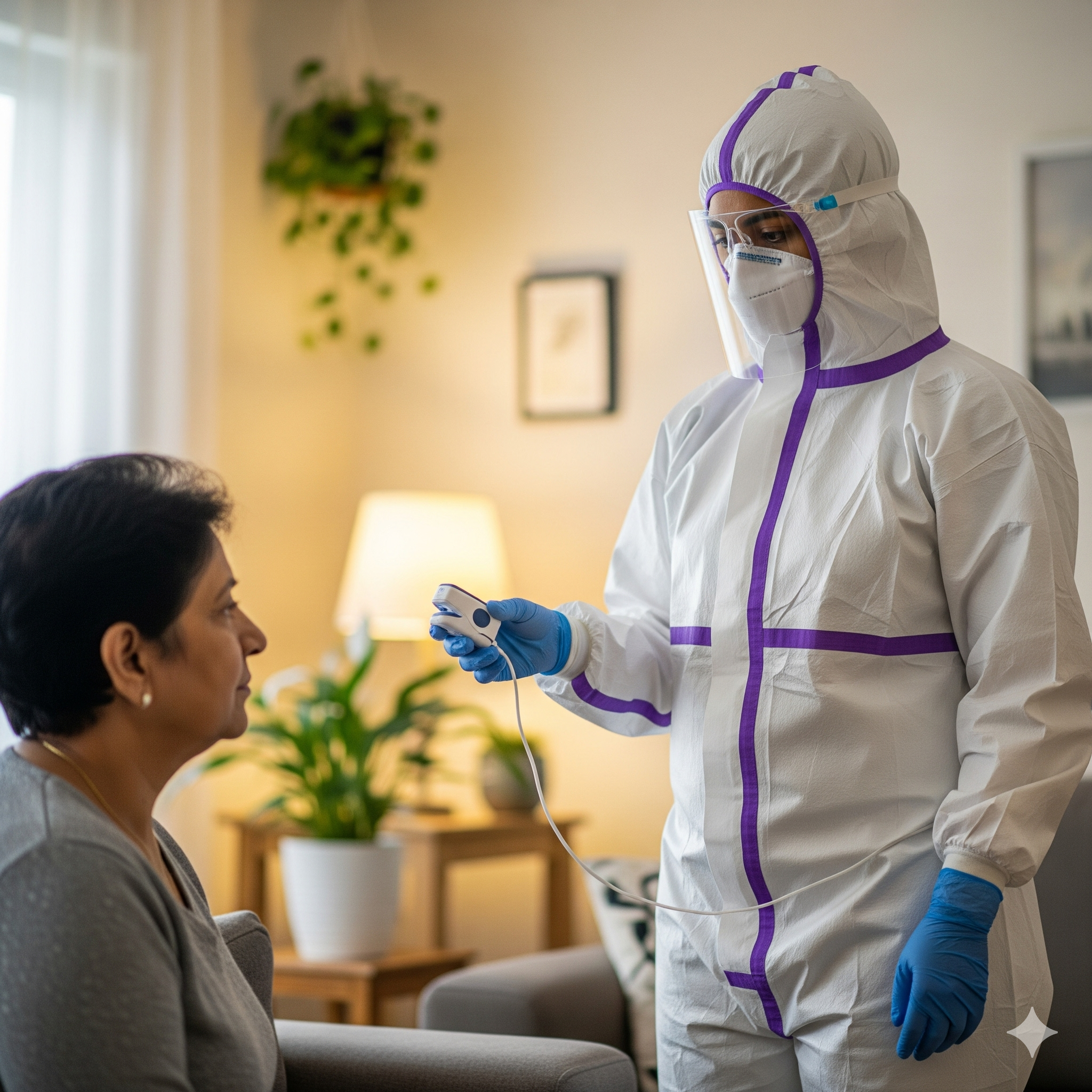 Full-Body Protective Coverall Suit