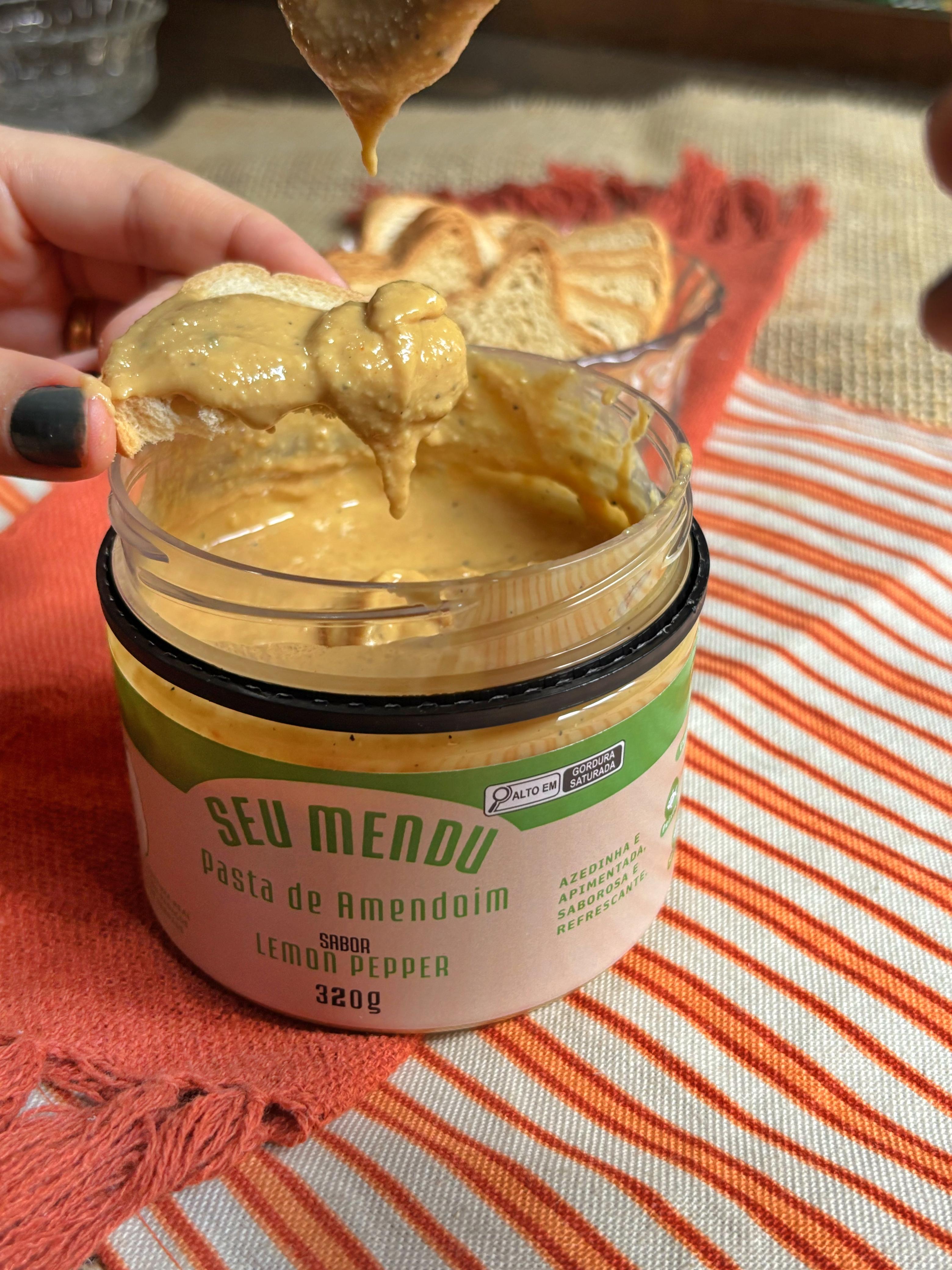 Pasta de Amendoim Sabor Lemon Pepper