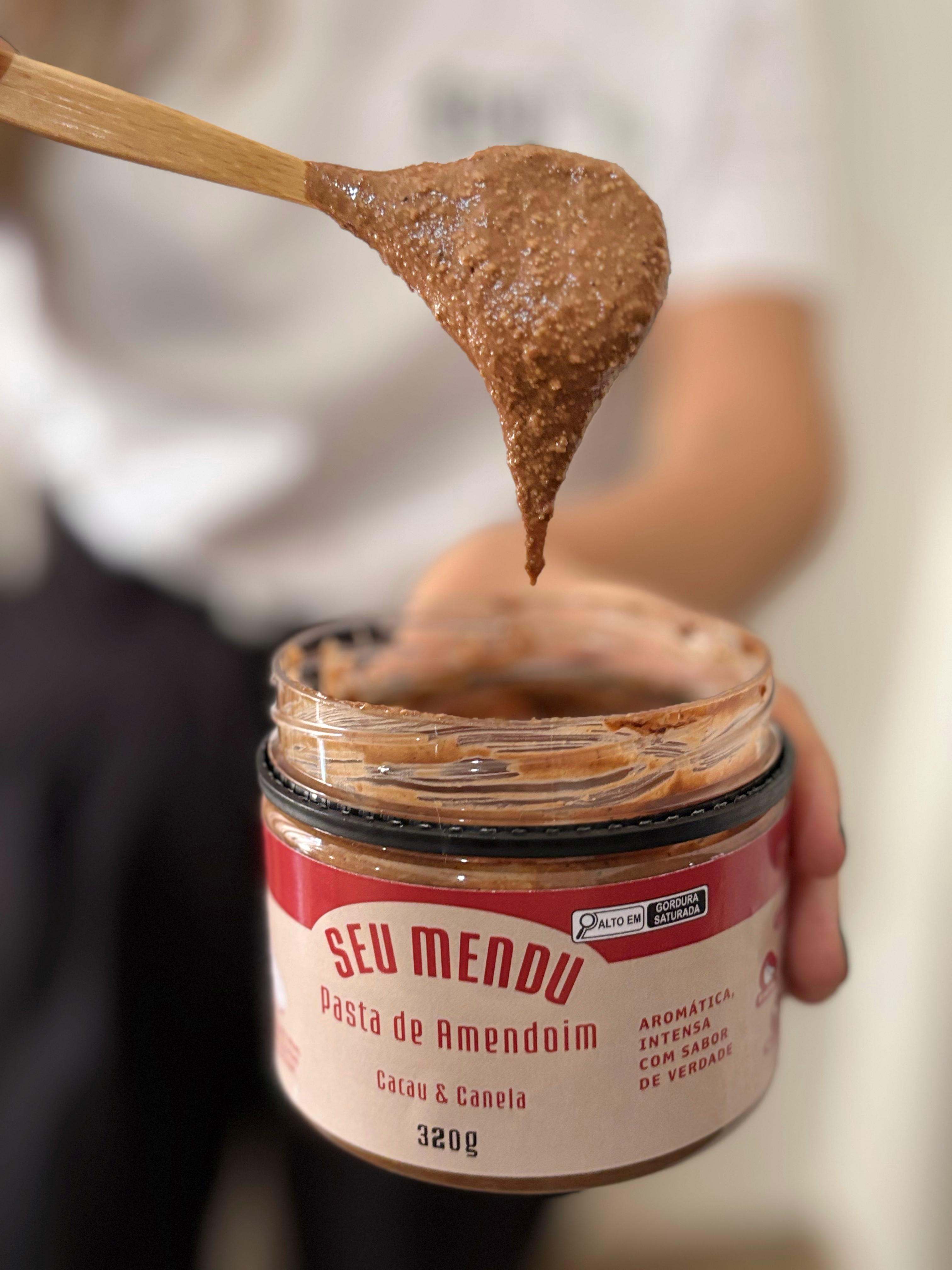 Pasta de Amendoim Sabor Cacau e Canela 