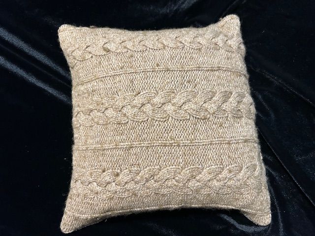 Knitted Pillow Cover
