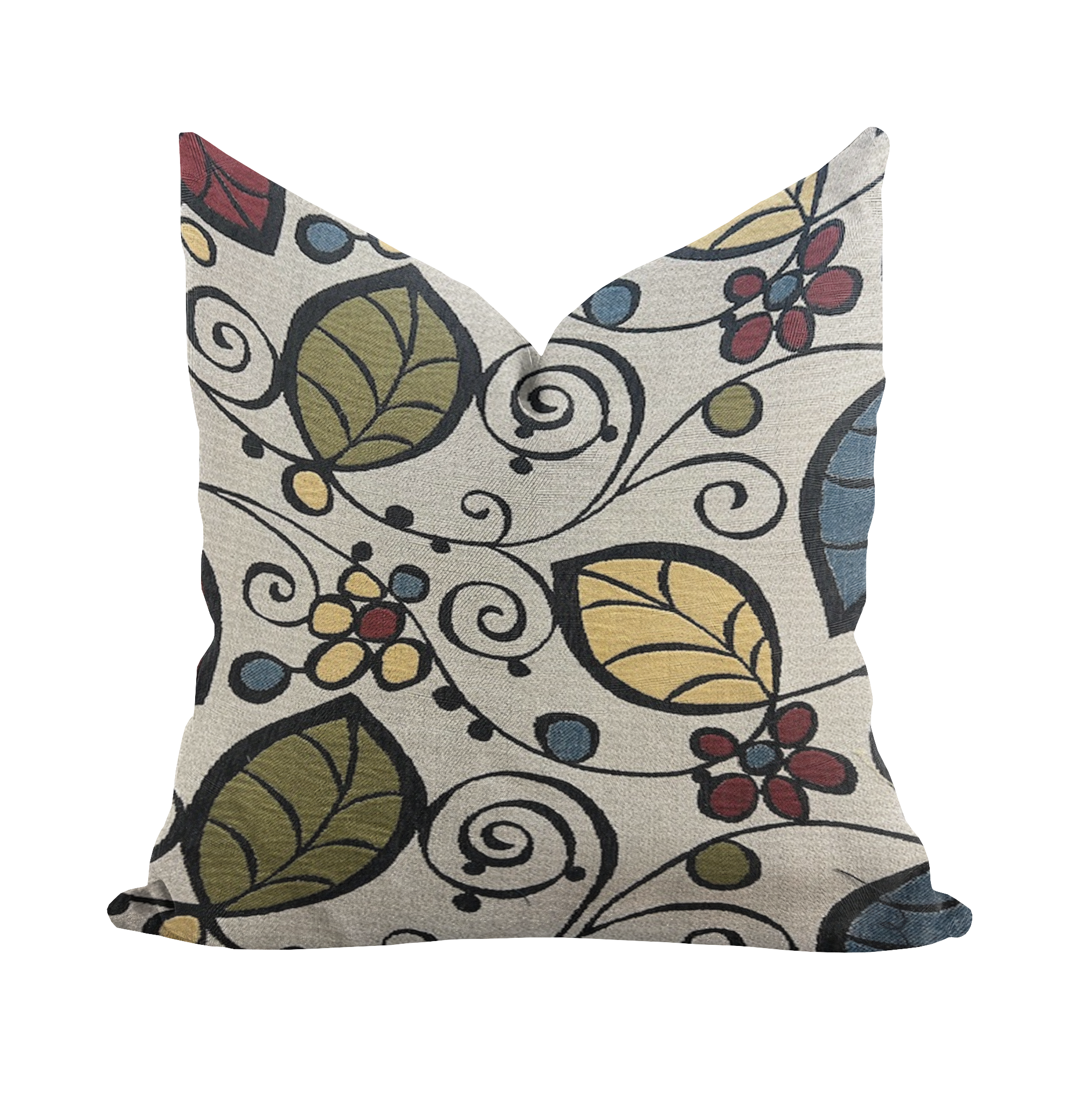 Floral Patterned Pillow Cover