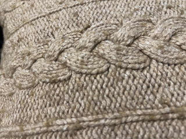 Knitted Pillow Cover