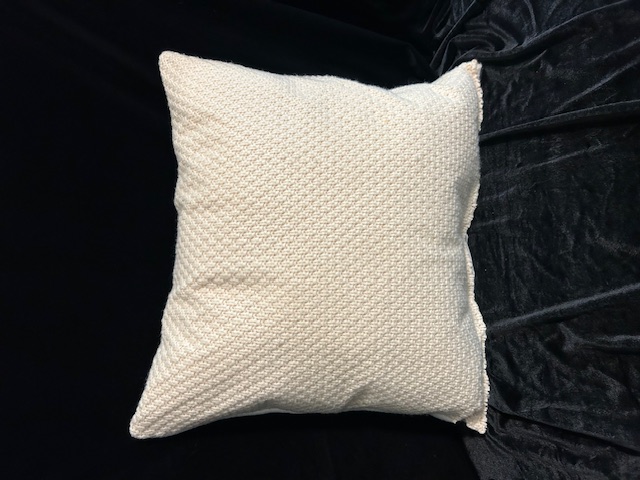 Textured Sweater Pillow Cover