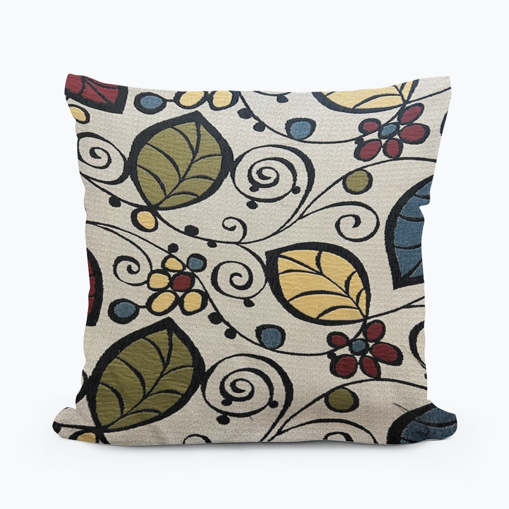 Floral Patterned Pillow Cover