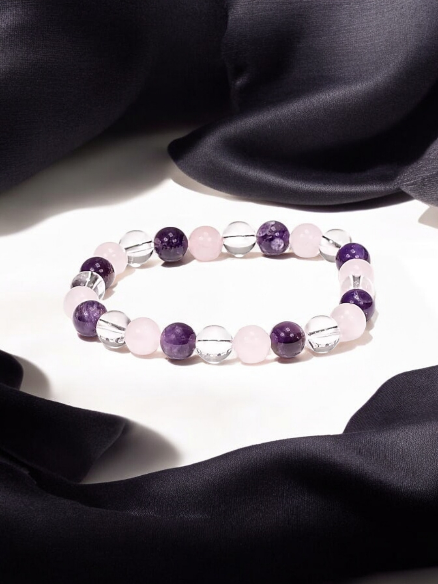 Goldenes Dreieck Armband elastisch