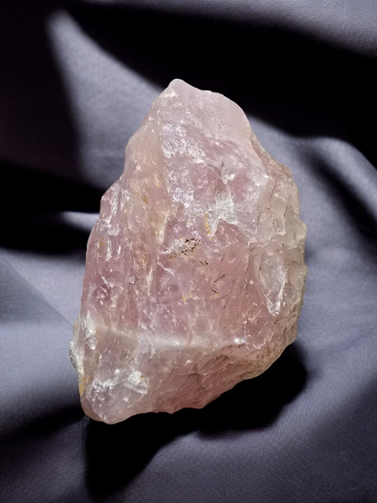 Rosenquarz Rohstein XL