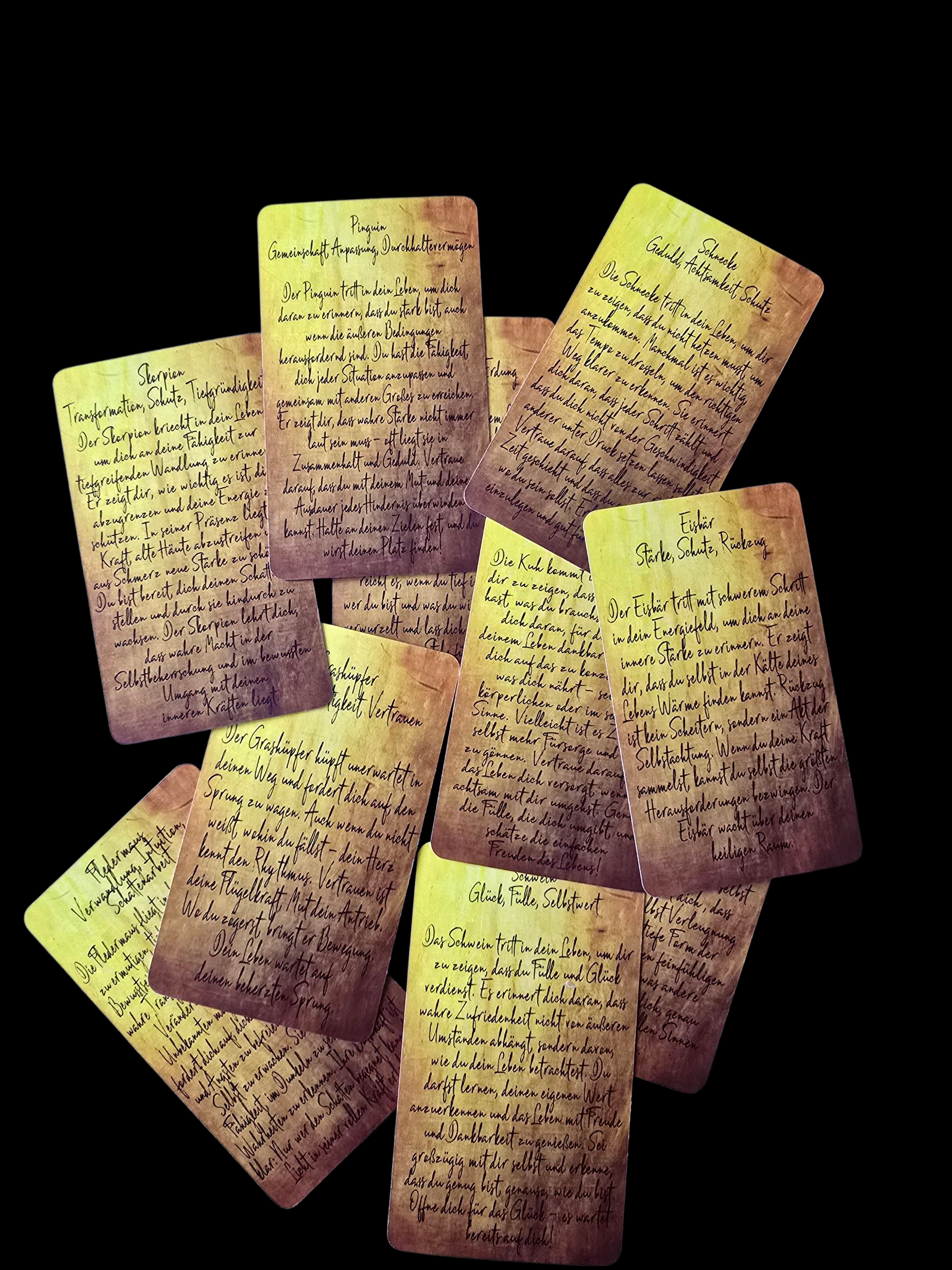 Krafttier Botschaften von Lieblingsmagie