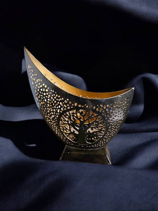 Teelichthalter Weltenbaum