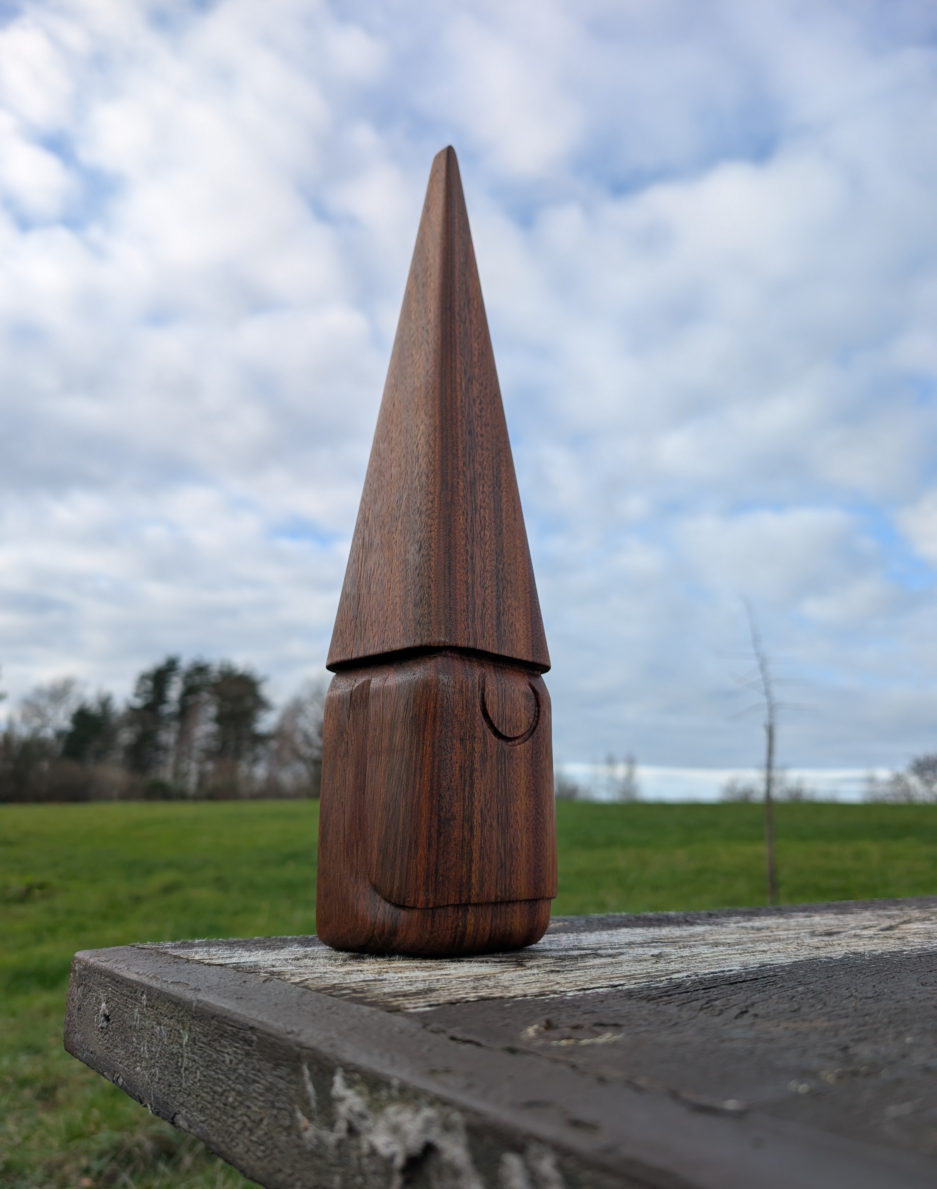 Gnome bois exotique - Kabouter exotisch hout (S/M)