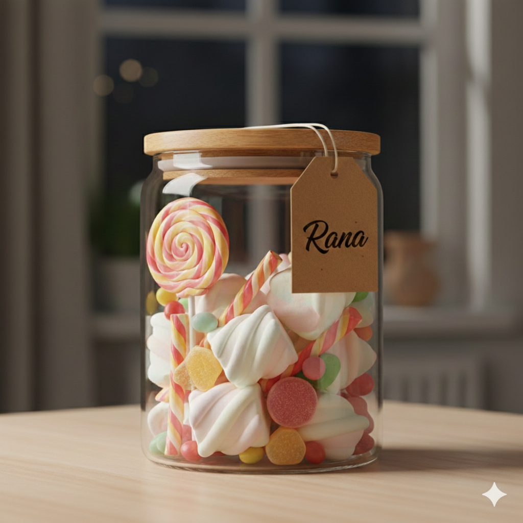 Assorted Candy Jar