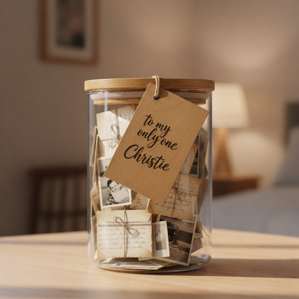 Personalized Memory Jar