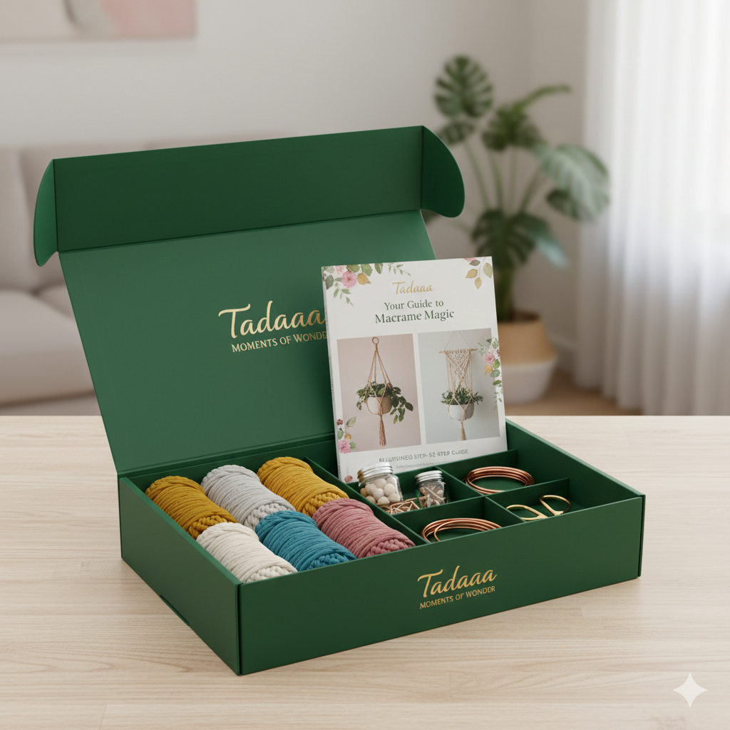 Crafts: Macramé Home Décor Kit