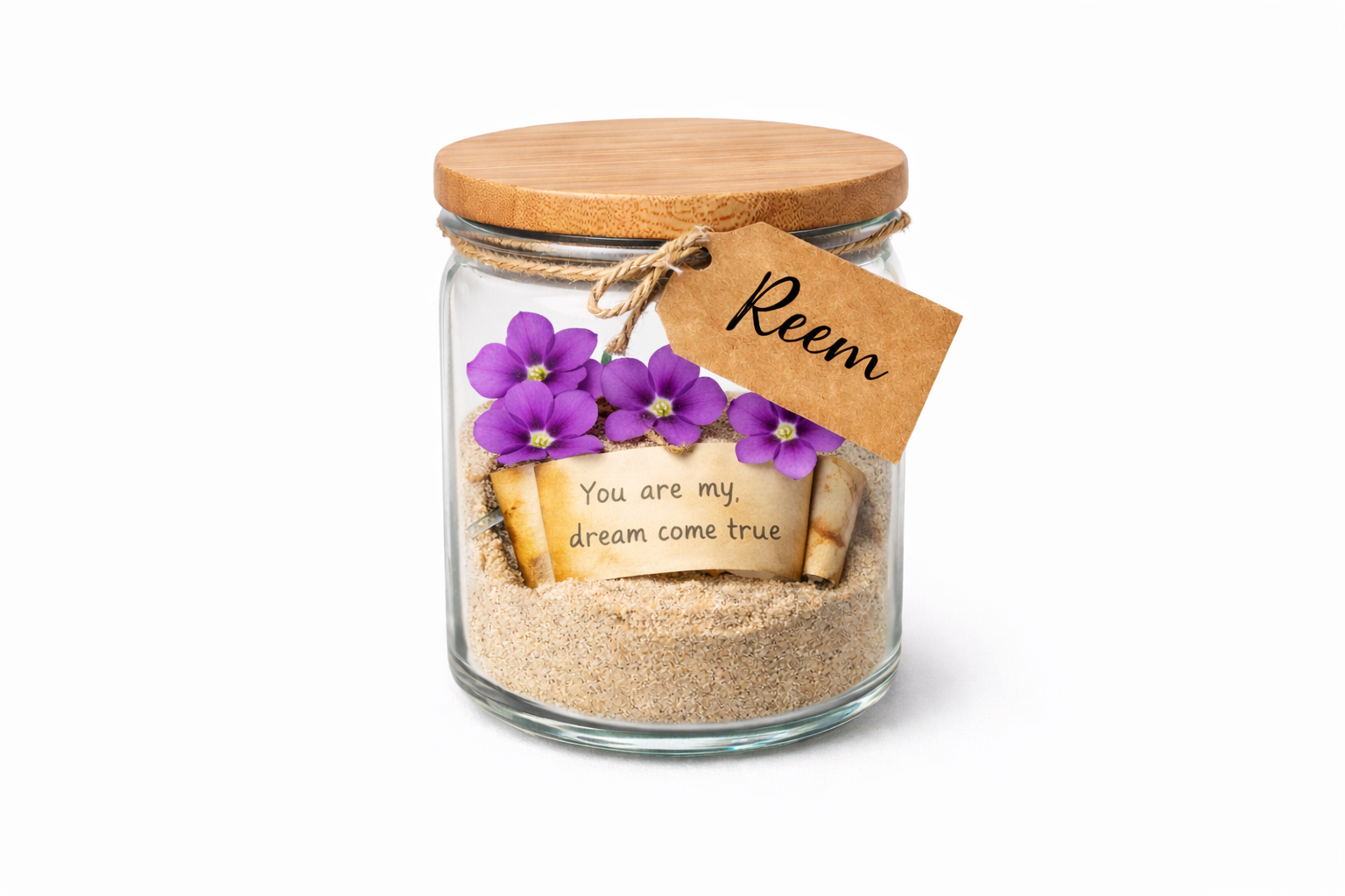 Personalized Message Jar