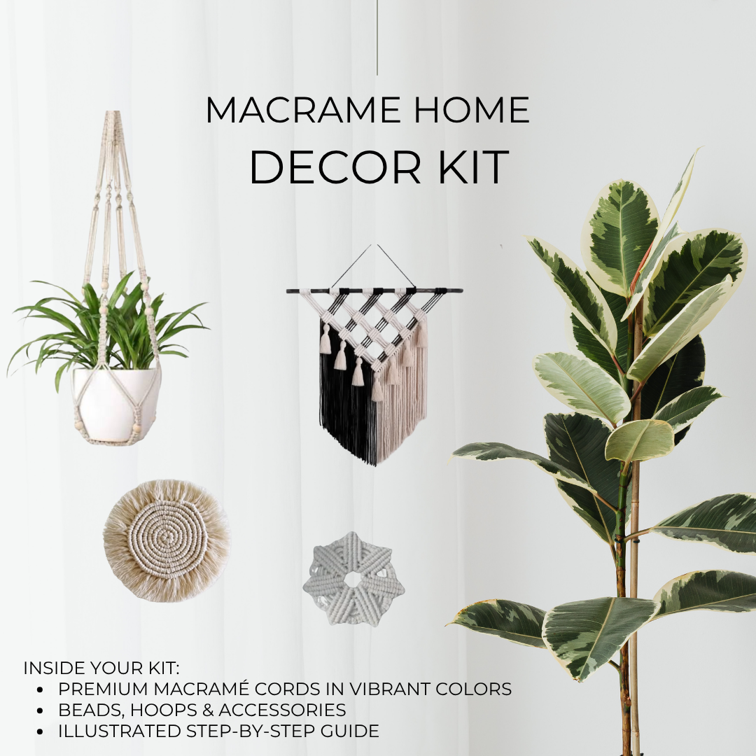 Crafts: Macramé Home Décor Kit