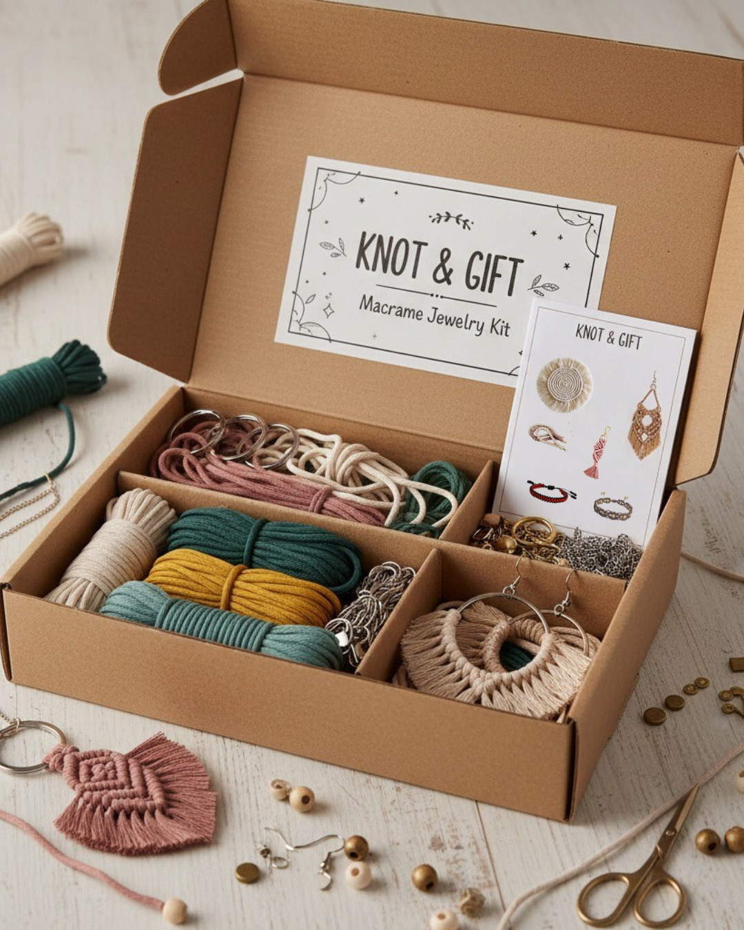 Knot and Gift: Macrame Kit