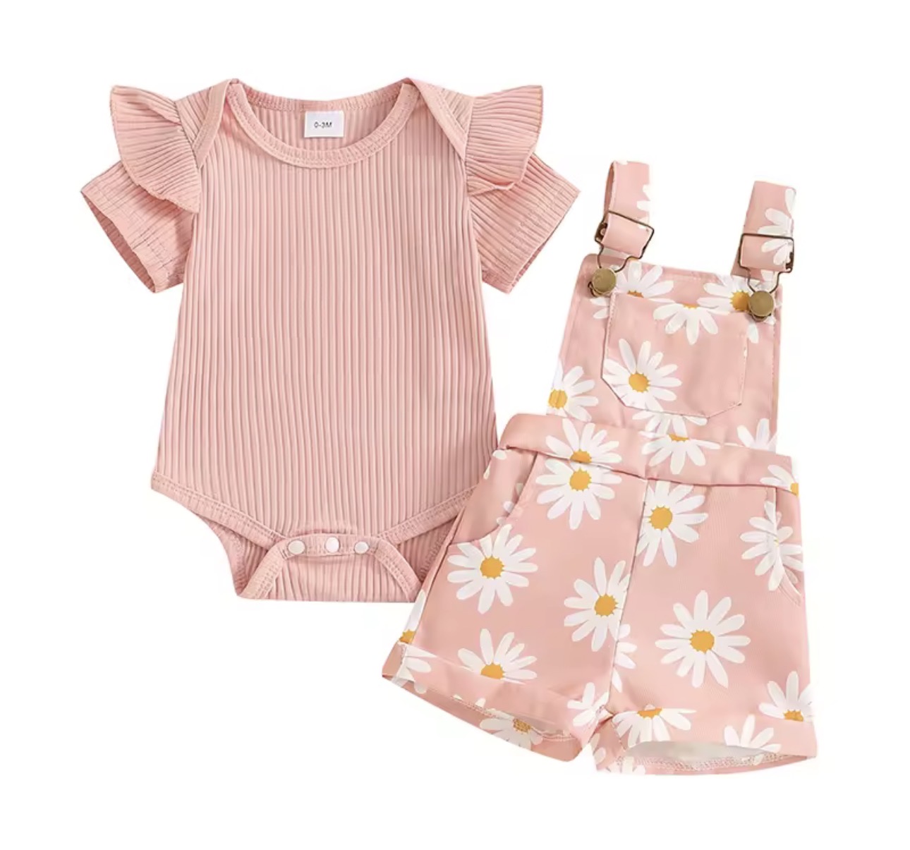 Baby Girl Summer Outfit Set